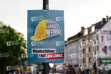 Symbolfoto Europawahl-Plakat