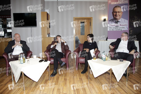 SPD Wahlkampfveranstaltung mit Sigmar Gabriel in Weißwasser