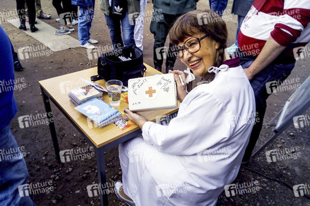 Urte Blankenstein im DDR Museum Pirna