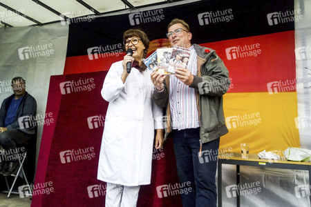 Urte Blankenstein im DDR Museum Pirna