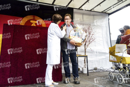 Urte Blankenstein im DDR Museum Pirna