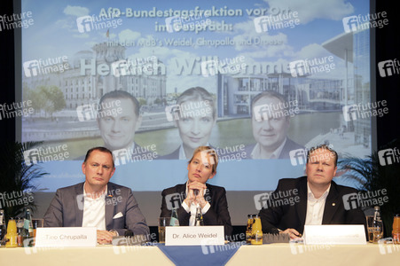 AfD Bundestagsfraktion vor Ort in Görlitz