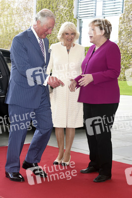 Prinz Charles und Camilla im Bundeskanzleramt in Berlin
