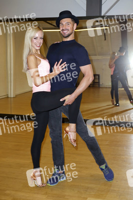 Benjamin Piwko trainiert für 'Let's Dance' in Hamburg