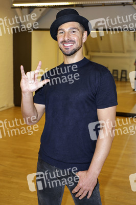 Benjamin Piwko trainiert für 'Let's Dance' in Hamburg