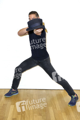 Benjamin Piwko trainiert für 'Let's Dance' in Hamburg