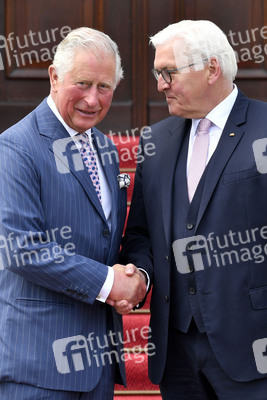 Prinz Charles im Schloss Bellevue in Berlin