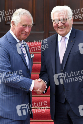 Prinz Charles im Schloss Bellevue in Berlin