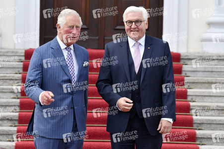 Prinz Charles im Schloss Bellevue in Berlin