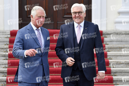 Prinz Charles im Schloss Bellevue in Berlin