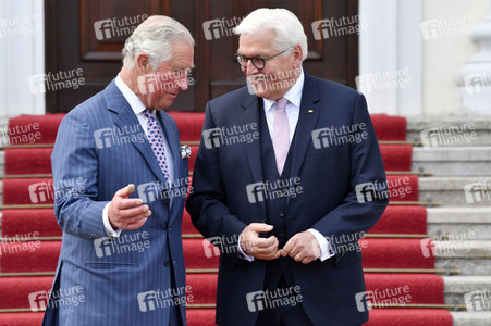 Prinz Charles im Schloss Bellevue in Berlin