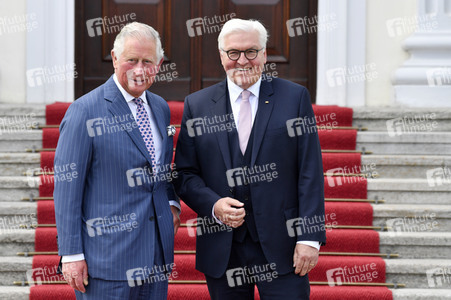 Prinz Charles im Schloss Bellevue in Berlin