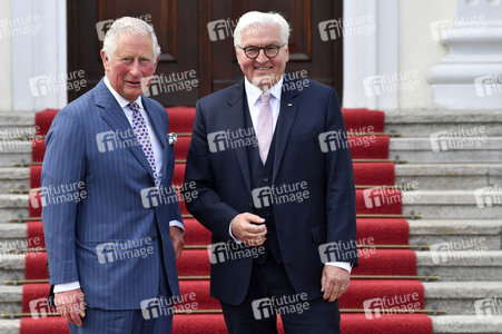 Prinz Charles im Schloss Bellevue in Berlin