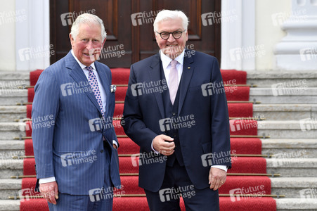 Prinz Charles im Schloss Bellevue in Berlin