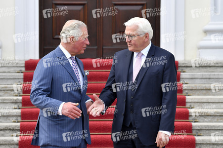 Prinz Charles im Schloss Bellevue in Berlin