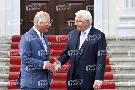 Prinz Charles im Schloss Bellevue in Berlin