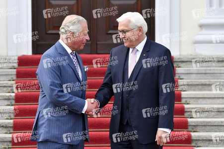 Prinz Charles im Schloss Bellevue in Berlin
