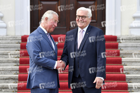 Prinz Charles im Schloss Bellevue in Berlin