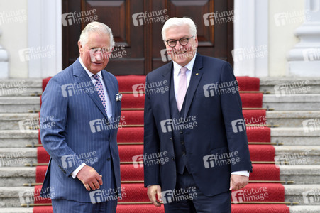 Prinz Charles im Schloss Bellevue in Berlin