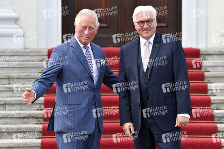 Prinz Charles im Schloss Bellevue in Berlin