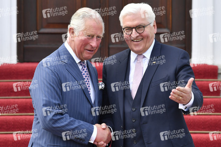 Prinz Charles im Schloss Bellevue in Berlin