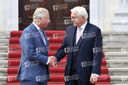 Prinz Charles im Schloss Bellevue in Berlin