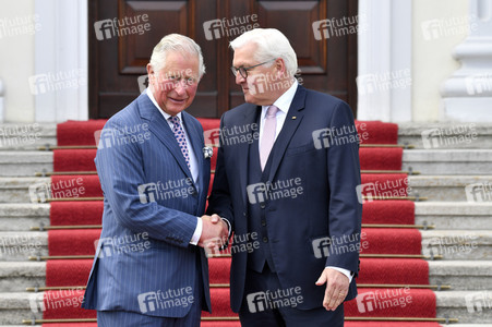 Prinz Charles im Schloss Bellevue in Berlin