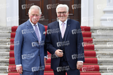 Prinz Charles im Schloss Bellevue in Berlin