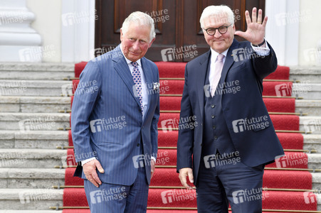 Prinz Charles im Schloss Bellevue in Berlin