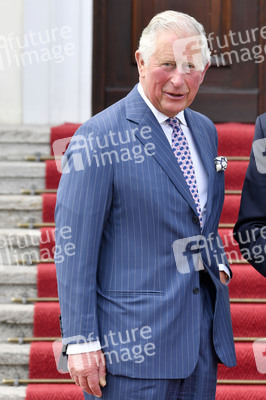 Prinz Charles im Schloss Bellevue in Berlin