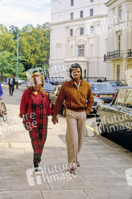 Photocall mit Jermaine Jackson und Pia Zadora in London