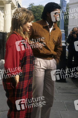 Photocall mit Jermaine Jackson und Pia Zadora in London