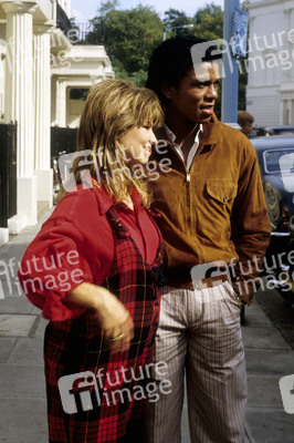 Photocall mit Jermaine Jackson und Pia Zadora in London