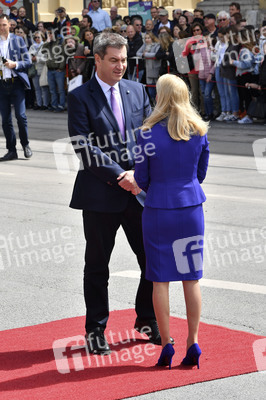Prinz Charles und Herzogin Camilla in München
