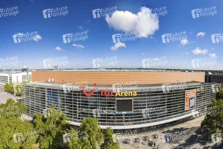 Luftbildaufnahmen von Expo-Gelände in Hannover