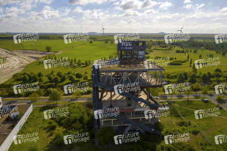 Luftbildaufnahmen von Expo-Gelände in Hannover