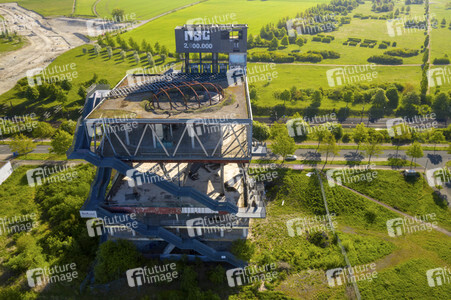 Luftbildaufnahmen von Expo-Gelände in Hannover