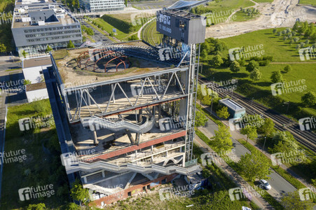 Luftbildaufnahmen von Expo-Gelände in Hannover