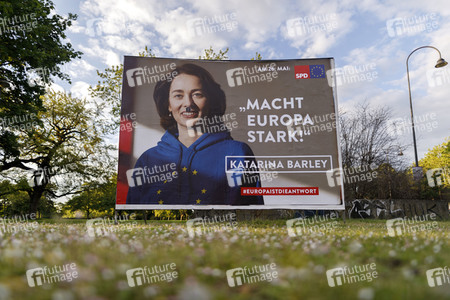 Symbolfoto Wahlplakat-Vandalismus