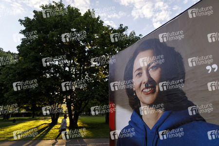 Symbolfoto Wahlplakat-Vandalismus