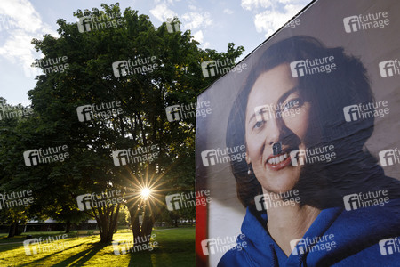 Symbolfoto Wahlplakat-Vandalismus