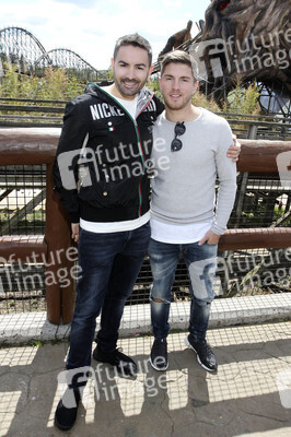 Fototermin mit Menderes Bagci und Joey Heindle im Heide Park Soltau