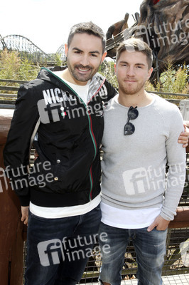 Fototermin mit Menderes Bagci und Joey Heindle im Heide Park Soltau