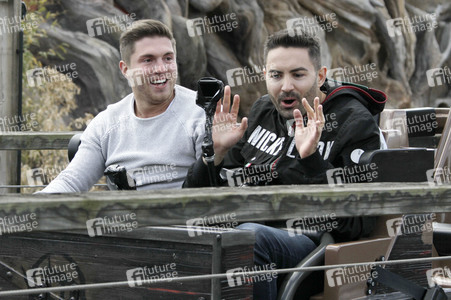 Fototermin mit Menderes Bagci und Joey Heindle im Heide Park Soltau