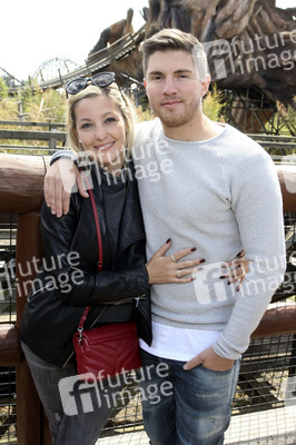 Fototermin mit Menderes Bagci und Joey Heindle im Heide Park Soltau