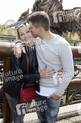 Fototermin mit Menderes Bagci und Joey Heindle im Heide Park Soltau