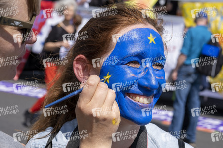Demonstration 'Ein Europa für alle - Deine Stimme gegen den Nationalismus' in Berlin