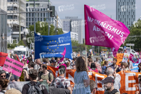 Demonstration 'Ein Europa für alle - Deine Stimme gegen den Nationalismus' in Berlin