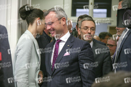 Pressekonferenz der FPÖ in Wien
