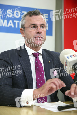 Pressekonferenz der FPÖ in Wien